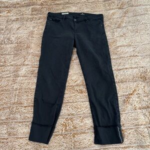 AG The Stevie Slim Straight Cuffed Jeans SIZE 32
